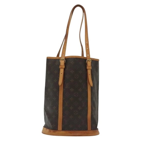 LOUIS VUITTON Monogram Bucket GM Shoulder Bag M42236 LV Auth 138021 - Picture 2 of 16